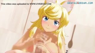 Hentai blowjob in bath - uncensored at www.hentaixdream.com