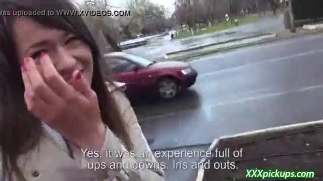 Public pickups sexy girl fucked outdoor for a couple of bucks 04